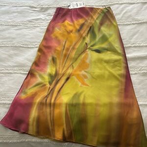 Zara Satin Skirt